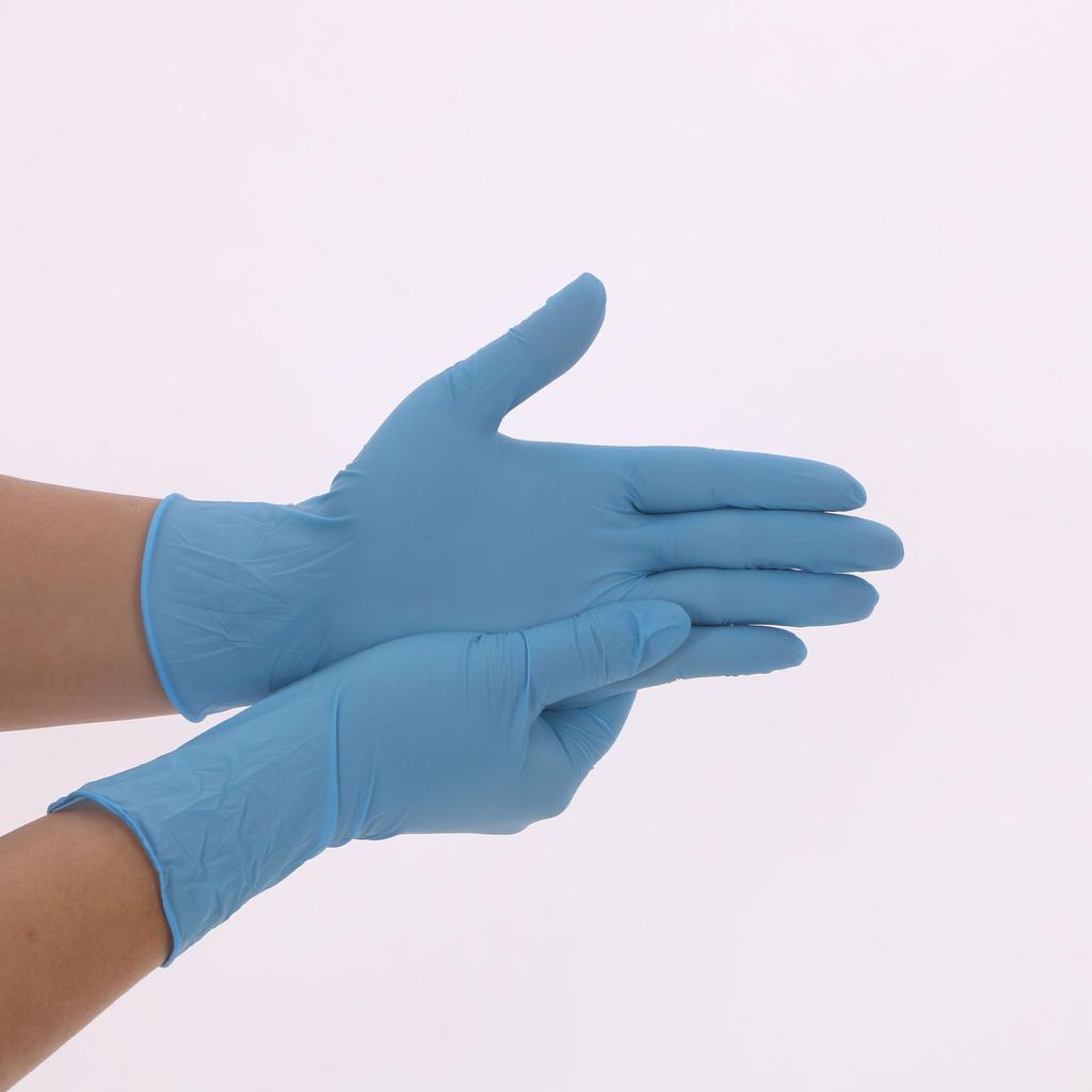 100 шт./кор. нитриловые одноразовые перчатки, износостойкие, химические, лабораторные, пищевые, медицинские, рабочие перчатки