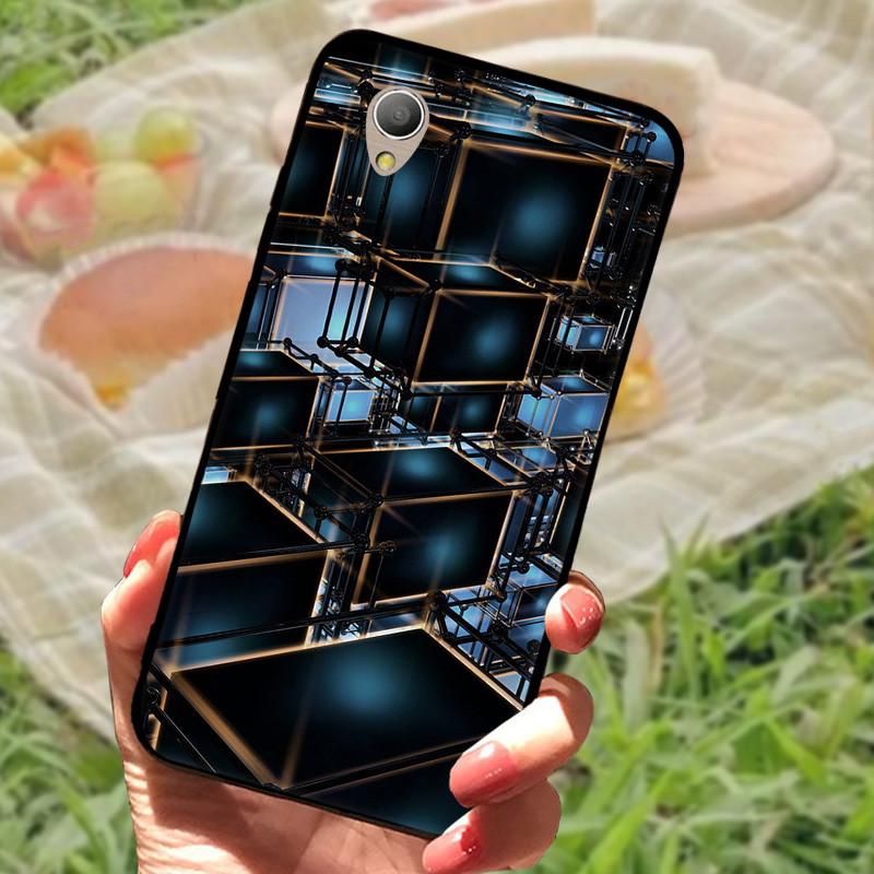 For Alcatel 1 5033D Case Cover Alcatel1 Silicone Soft Marble Black Bumper Funda Coque for Alcatel 1 5033D 5033 5033A Protective