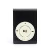 Металлический зажим, карманный MP3-плеер, расширяемая память с помощью карты памяти, насыщенный басовый звук, увеличенное время работы от батареи