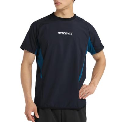 [Descente] Тренировочная куртка для волейбола с коротким рукавом DV5SWB02U_BK00_S