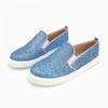 LeviSfoot Blue Glitter Band Children S Slip On