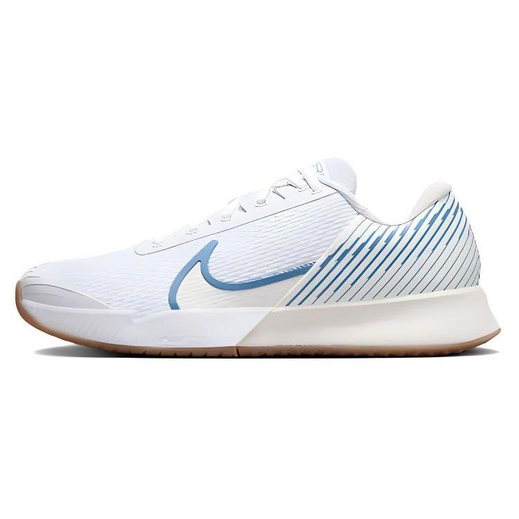 Nike Court Air Zoom Vapor Pro 2 белые светло-голубые мужские кроссовки Sail Gum-светло-коричневые DR6191-107