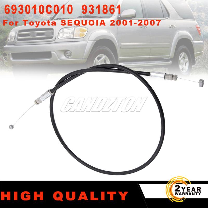 For TOYOTA SEQUOIA 2001 2002 2003 2004 2005 2006 2007 Rear liftgate latch cable 69301-0C010 693010C010 931-861 931861