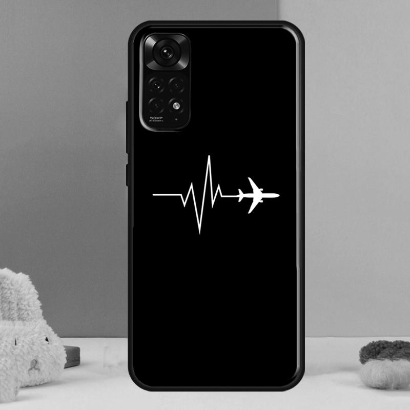 Дорожный чехол для самолета для Xiaomi Redmi Note 14 13 Pro 12 11 9 10 9S 10S 11S 12S Redmi 14C 13C 10C 12C Чехол