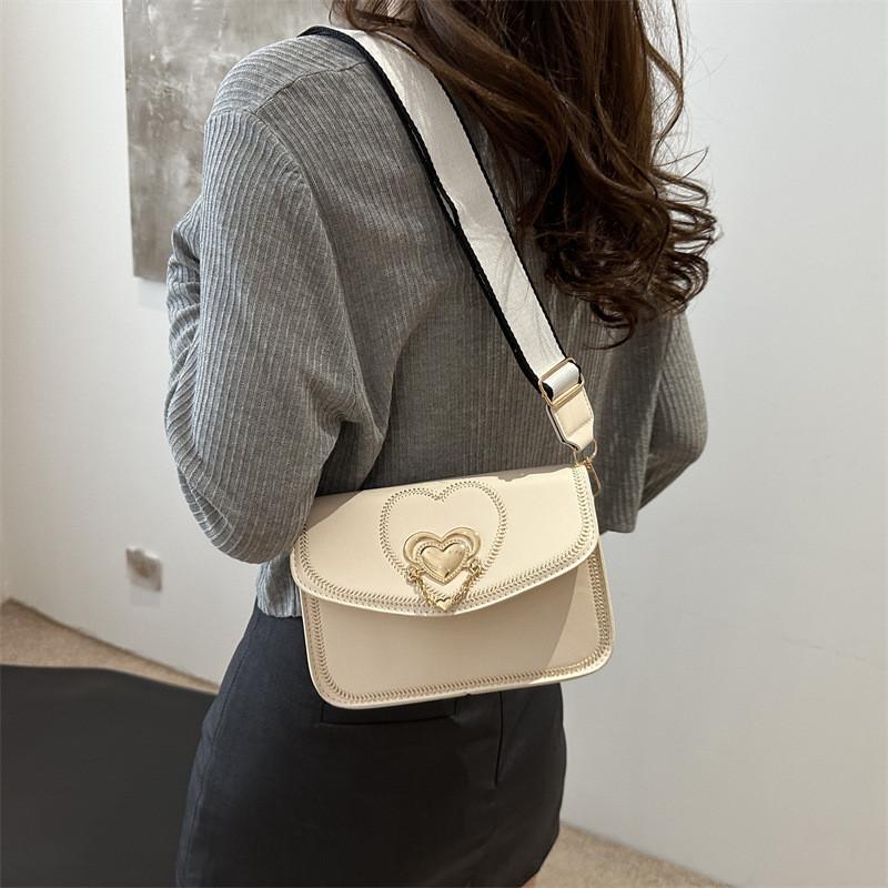 Fashionable Korean Style Small Square Bag Pu Leather Crossbody For Summer 2024