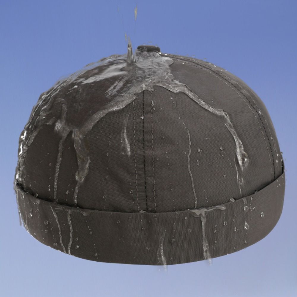 Mesh Beanie Hat Lightweight Docker Cap Fashion Brimless Hat Outdoor Daily