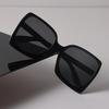 Fashion Square Sunglasses Women Men Retro Brand Designer Mirror Sun Glasses Female Male Big Frame