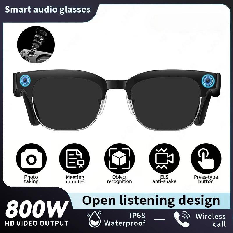 2026 Новые 4k HD 800W Камера Умные Очки Мужские 100+ Языковой Перевод 1080P Съемка Видео WIFI Передача Музыкальный Плеер Очки для Звонков