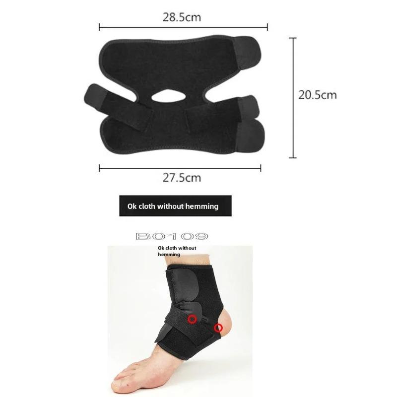 Защитный протектор голеностопа для футбола на открытом воздухе с регулируемым ремешком, дышащий, для мужчин и женщин, для баскетбола, велоспорта, голеностопа