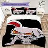 Evil rabbit Pattern Bedding,Quilt Set Quilt Cover Pillowcase Home Birthday Gift (1*duvet cover+2*pillowcase,without core)ZSJT0917411