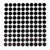 15PCS,100PCS 35MM White Ball Locator Black Billiard Point Sticker  Billiards Practice