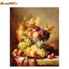Рамка для картины «сделай сам», картина по номерам, фруктовая настенная художественная живопись, ручная роспись, акриловая краска по номерам для домашнего декора, искусство