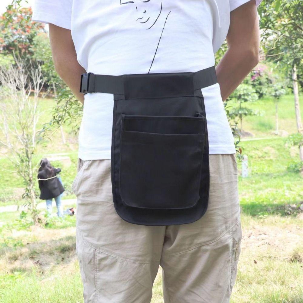 Multi-pocket Apron Belt Bag Multi-functional Tool Pouch Wear Resistant Fanny Pack Mountaineering