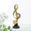Sculpture, Music Note Figurine, Table Center, Office Ornament for Library
