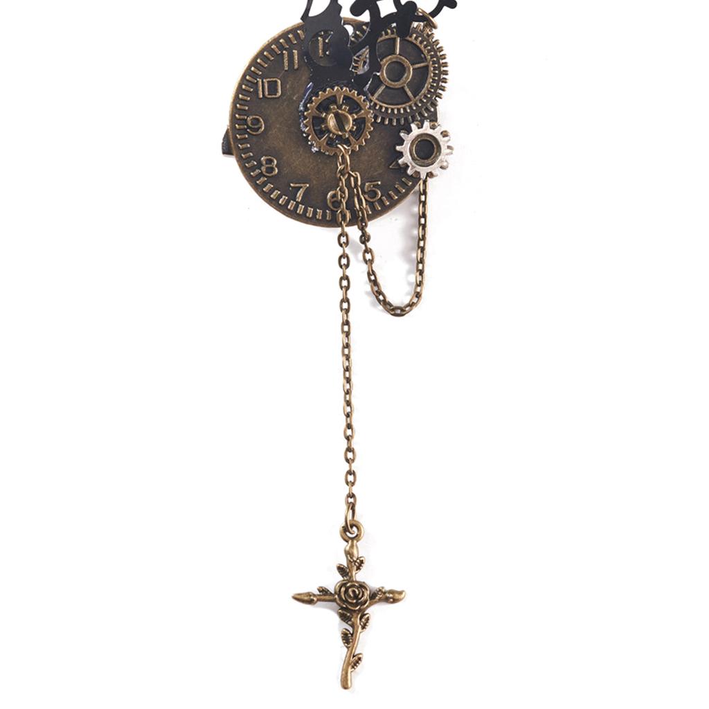 Брошь в стиле стимпанк, булавка для лацкана, значок в стиле стимпанк, готическая брошь, булавка в стиле стимпанк, ретро брошь с шестернями для рюкзака, сумки, куртки
