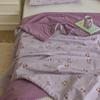 Летнее двуслойное марлевое одеяло "Зайчик на машине"