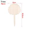 Nursery Pots Plant Markers Planting Tags Garden Wooden Labels Bonsai Ornament Bamboo Crafts