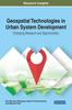 Книга Geospatial Technologies In Urban System Development : Emerging Research and Opportunities