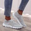 Women Mesh Casual Lace-up Sport Shoes Runing Breathable Shoes Sneakers