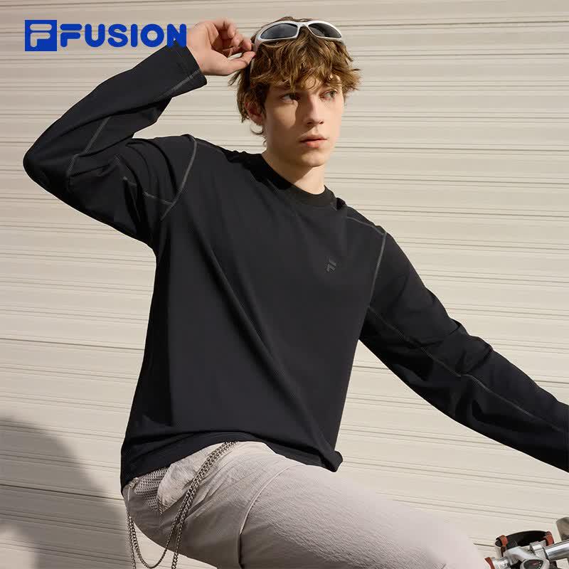 Fila Fusion Мужская спортивная футболка с длинным рукавом