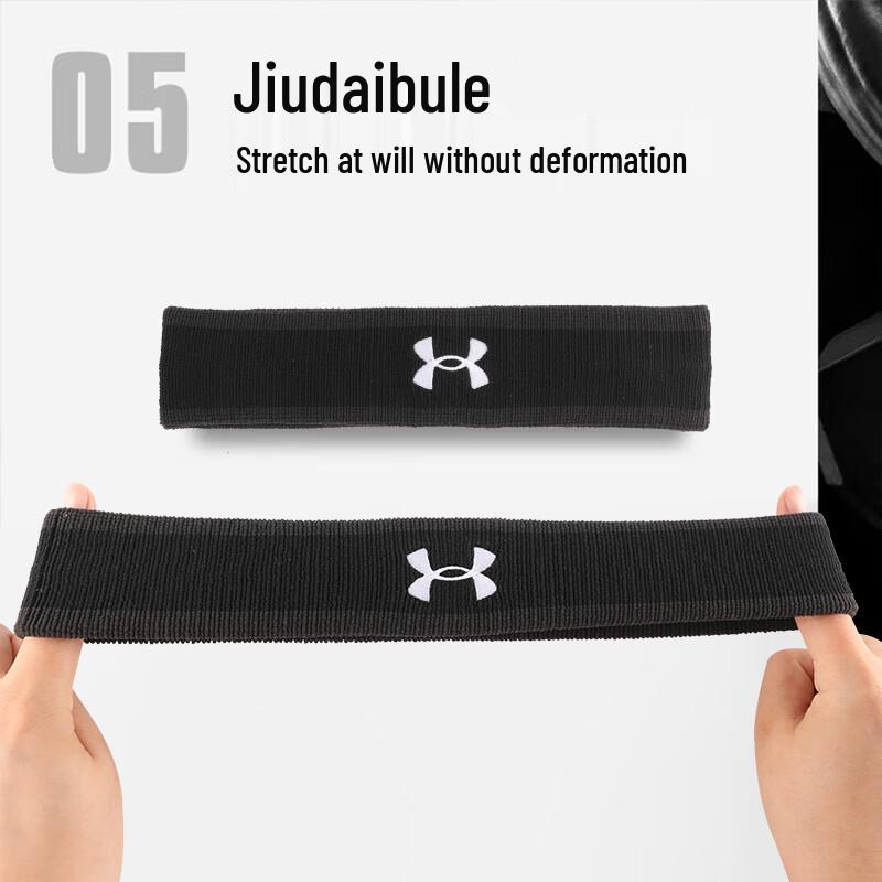 Under Armour Унисекс Спортивная Повязка на Голову, Впитывающая Пот