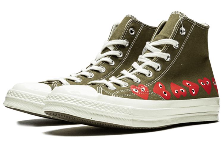 Кеды Chuck 70 Comme des Garçons Play x Chuck 70 Converse Hi Top 'Multi Heart' 162973C