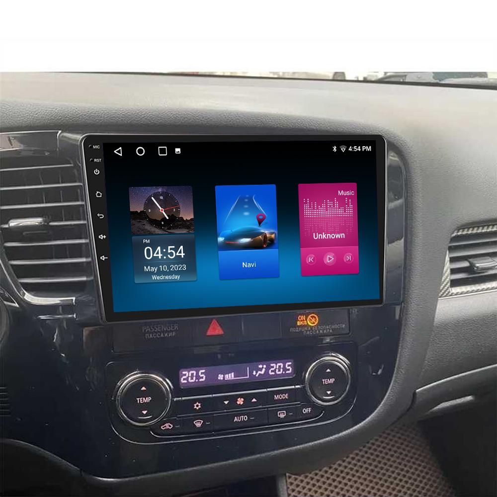 Автомобильный видеоплеер Toyousonic для Mitsubishi Outlander 2018-2021, GPS-навигация, встроенный DSP, CarPlay, Autoradio, головное устройство Android