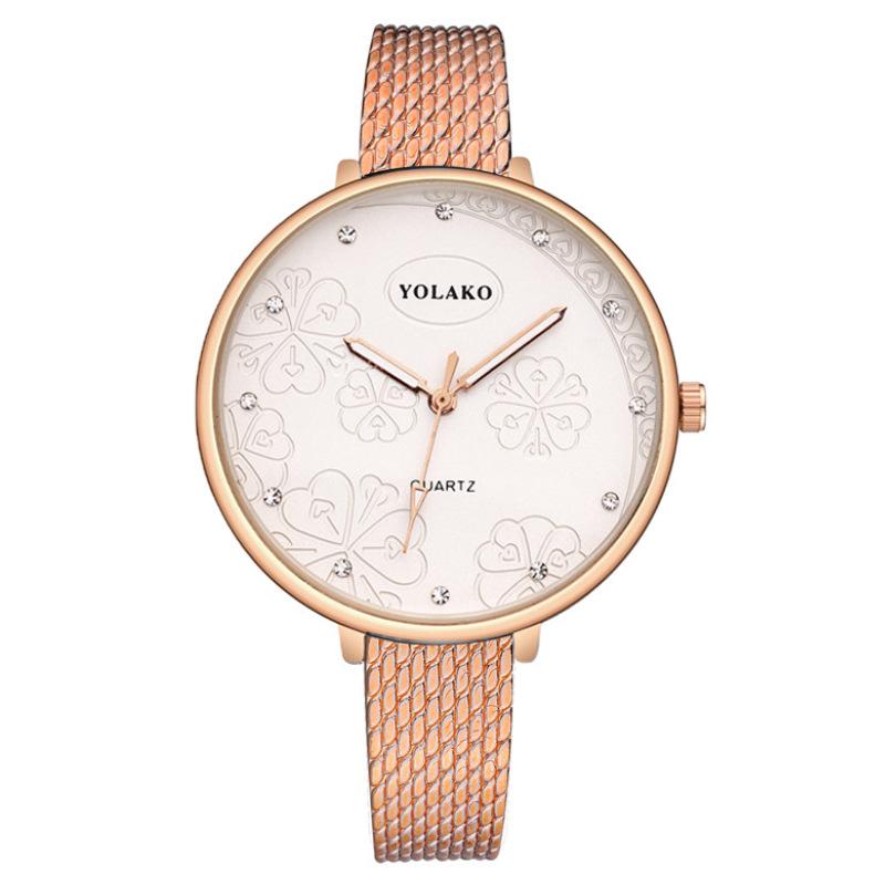 Обработка на заказ мода алмазная печать женские часы женские часы пластиковый ремень кварцевые часы женская модель