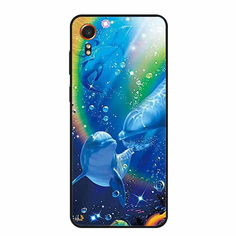 Чехол для телефона Samsung Galaxy Xcover 7 Задняя крышка Ударопрочный Черный Силикон Мягкий Funda Для Samsung Xcover7 Чехол 6.6" Coque