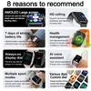 Женские смарт-часы 2,01-дюймовый AMOLED-экран Bluetooth-вызов NFC Спортивные часы Измерение артериального давления Музыка Женские смарт-часы для Huawei Xiaomi