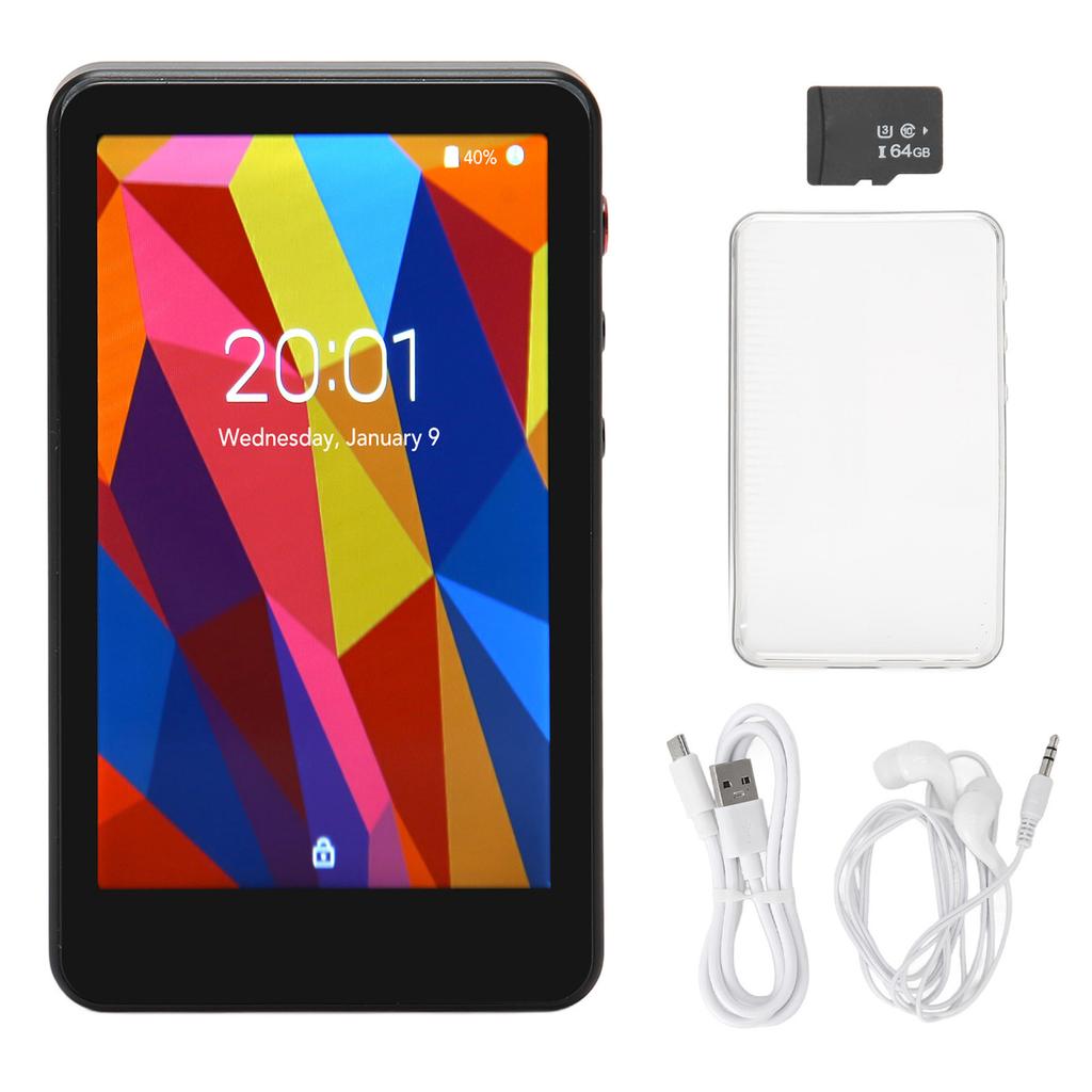 MP4-плеер 4-дюймовый сенсорный экран HD шумоподавление Octa Core CPU FM-радио портативный MP4-плеер