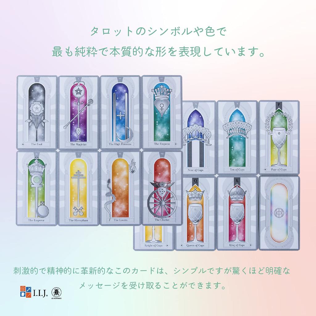 Эссенциальное Таро Уэйта 78 Карт Таро с Японским Аутентичным I.I.J Таро, Издание, Карты, Гадание, Инструкции,