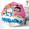 Автоматический складной зонт Doraemon Adventure, компактный дизайн, прочная ткань, для повседневного использования, на дни рождения, Рождество s a0820082