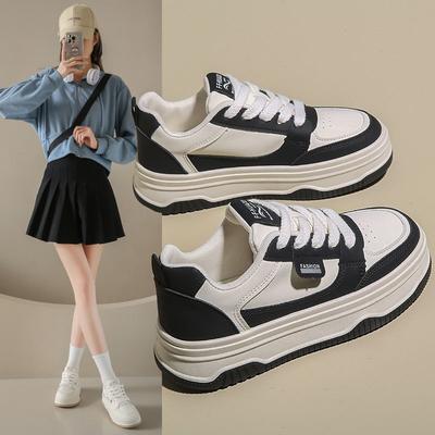 Маленькие белые туфли из натуральной мягкой кожи, женская спортивная обувь, студенческая обувь для серфинга, весенне-летняя дышащая спортивная обувь 2025 года, новая универсальная повседневная обувь