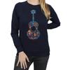 Disney Womens/Ladies Coco Guitar Pattern Sweatshirt