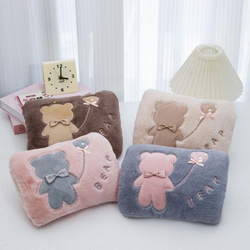 Электрическая грелка: Безопасный, Взрывозащищенный, Автоматическое отключение питания, Двойные прорези для рук, Моющийся, Безопасный для детей