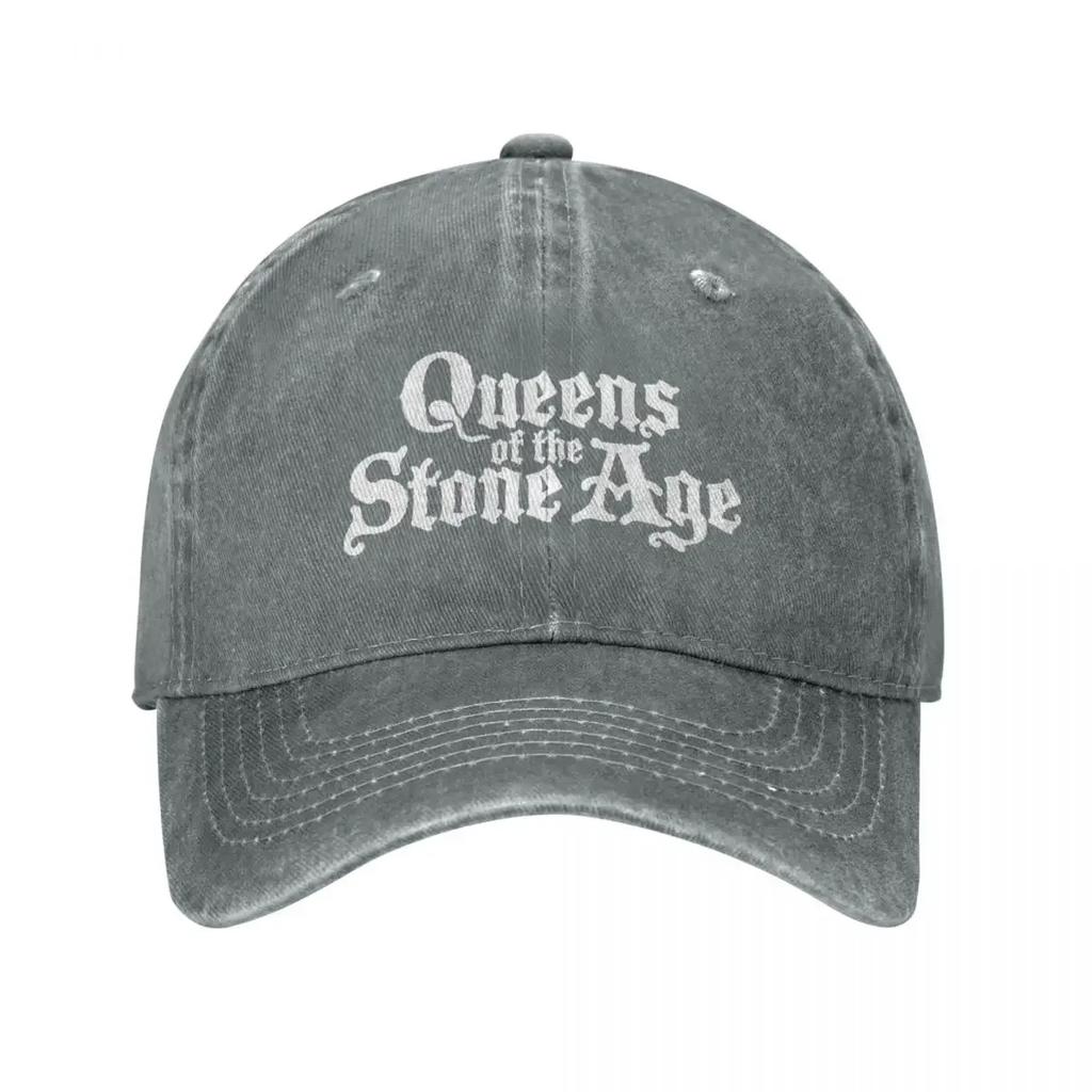 Queens Of Stone Age Baseball Cap American Unisex Men Sun-Proof Trucker Hat Spring Vintage Running Hippie Baseball Caps