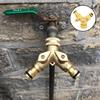 Garden Irrigation Hose Faucet Adapter Hose Pipe Valve Splitter Tap Irrigation Valve Quick Connector