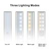 2Pcs Leds Human Body Induction Light Indoor Rechargeable Motion Sensing Lamp for Closet/Wardrobe/Corridor/Stairs/Warehouse