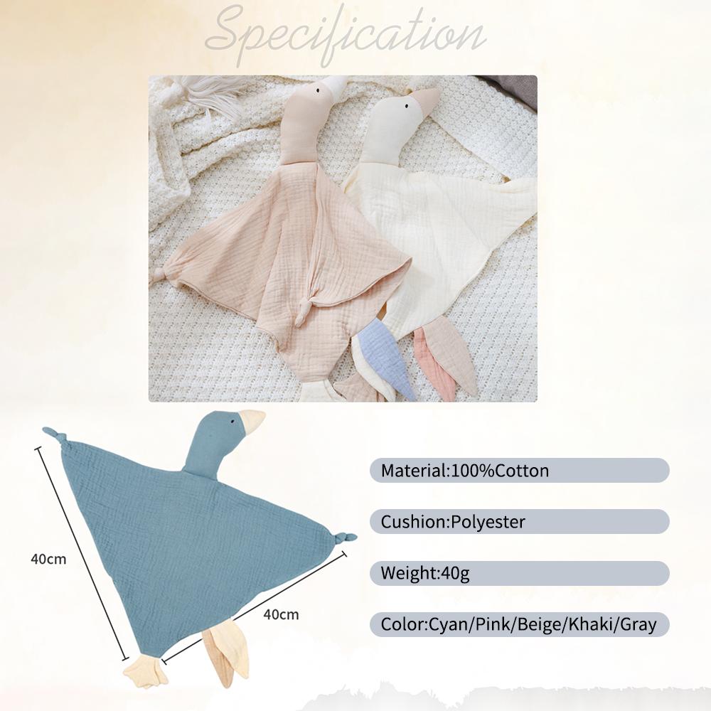 Милые детские одеяла для безопасности животных, мягкие хлопковые милые детские успокаивающие полотенца унисекс