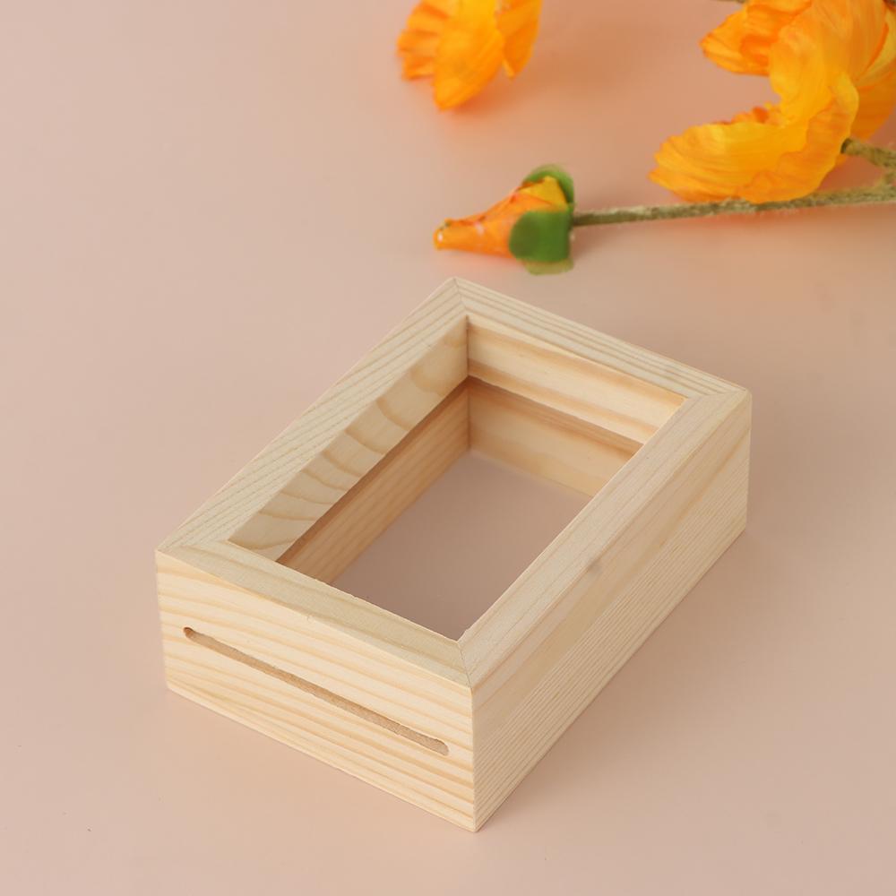 DIY Art Fashion Деревянная фоторамка Винтажный держатель для фотографий
