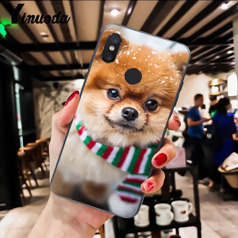 Yinuoda Померанские собаки дизайн Собака Чехол для телефона для Xiaomi Redm4X 6A 5A 7A Redmi5 5Plus Note8 8Pro 7 mi A1 A2Lite