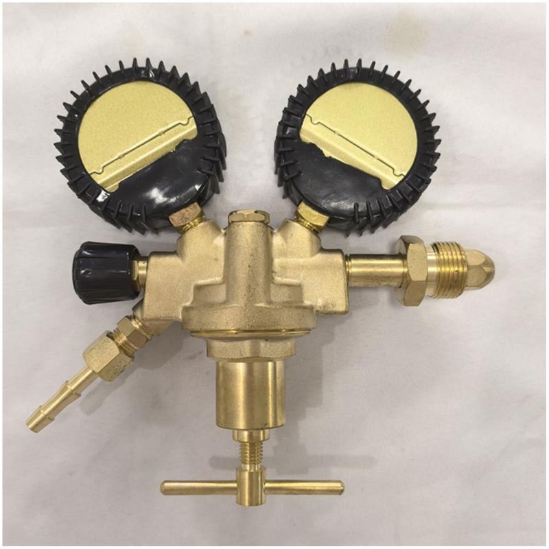Accuracy Bronze Gas Pressure Regulator For CO2 Rare Welding Systems G3/4 Thread Guard Gate Plan M4YD
