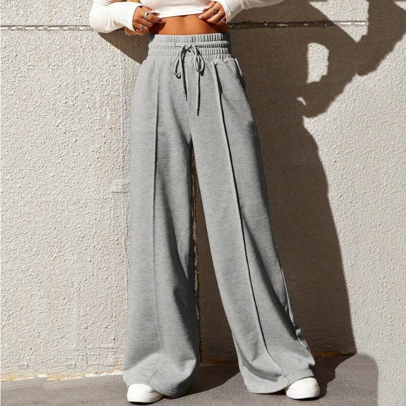 Sweatpants Women New Straight Loose Sweatpants Wide Leg Pants Outdoor Dance Casual Trousers