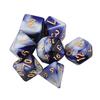 Ramidos 7pcs/Set TRPG Game Dungeons  Dragons Polyhedral D4-D20 Multi Sided Acrylic Dice
