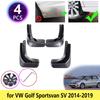 For VW Volkswagen Golf Sportsvan SV 2014 2015 2016 2017 2018 Mudguards Mudflap Fender Mud Flaps Baffle Splash