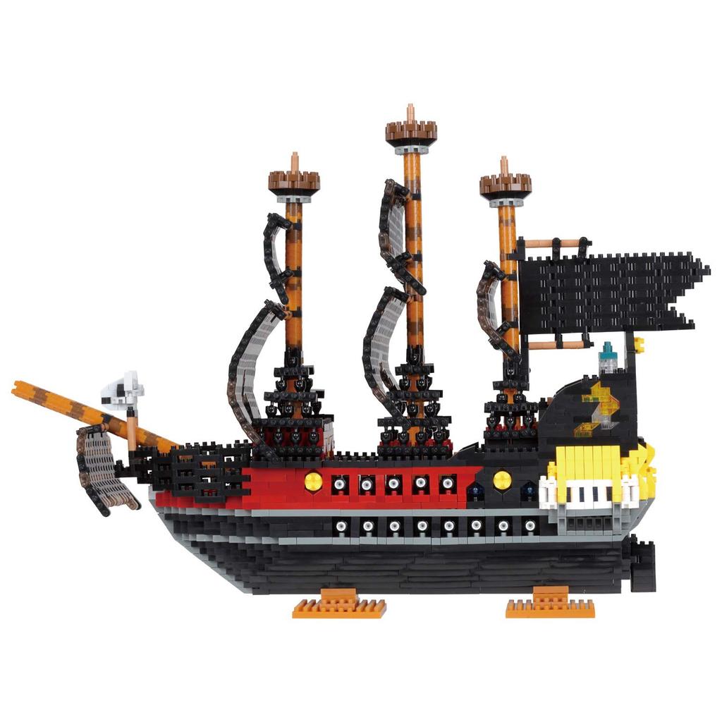 Nanoblock - Pirate Ship DX, Pirates, Advanced Hobb
