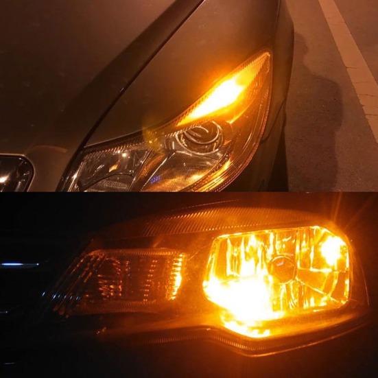 2шт T10 168 194 2825 W5W 19LED Янтарный парковочный фонарь заднего хода