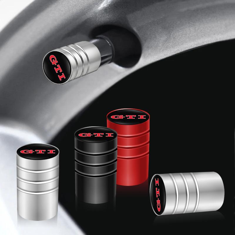 2026 Новые Для VW VOLKSWAGEN 4 ШТ Металлические Колпачки Клапанов Шины Автомобильные Пылезащитные Колпачки для Шин Аксессуары Для Volkswagen GTI Amarok T5 Teramont CC