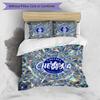 Chelsea FC Pattern Printed 3PCS Bedding Set Soft Skin-Friendly Washable Duvet Cover & Pillowcases Set All Season Bedroom